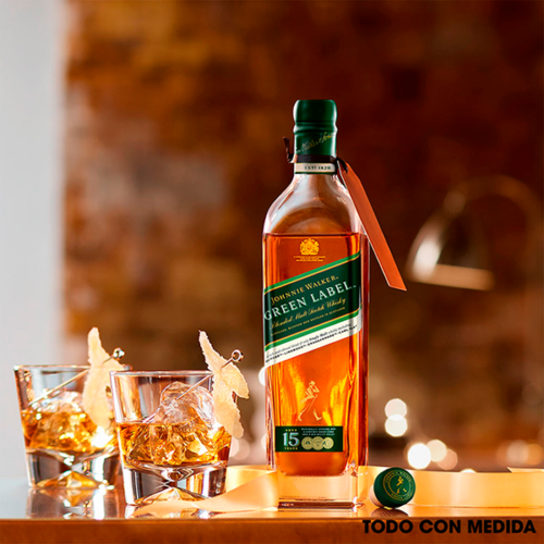 Whisky Johnnie Walker Green Label 700 ml.