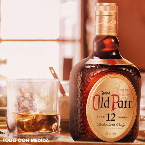 Whisky Grand Old Parr 12 Años 750 ml.