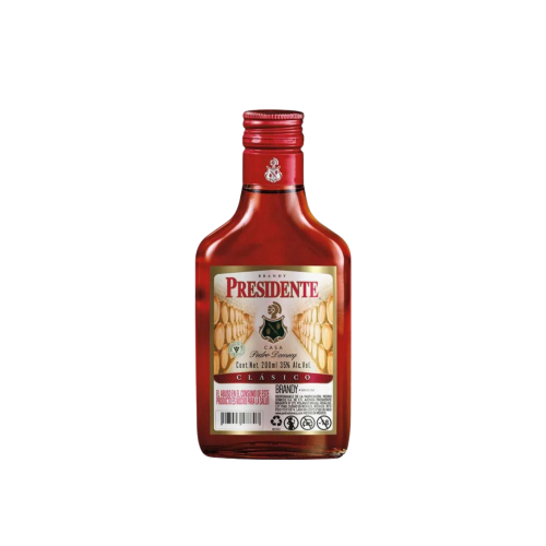 Brandy Presidente Clasico 200 ml.