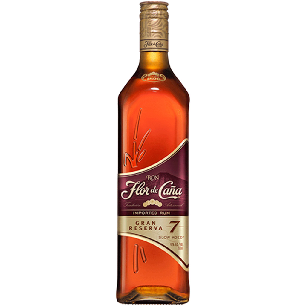 Ron Flor De Caña 7 Años Gran Reserva 750 ml. | Sampieri Vinos y Licores