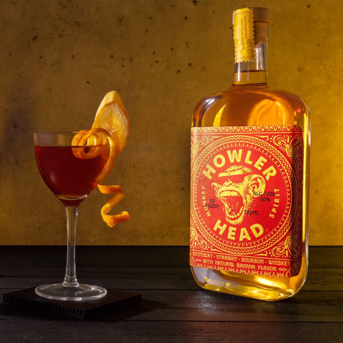 Whiskey Bourbon Howler Head De Platano 750 ml.